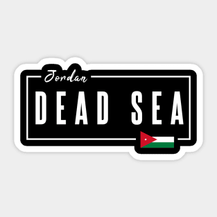 Dead Sea, Jordan Sticker